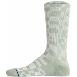Stance Wave Check Crew Socks paleblue Gr. M