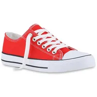 VAN HILL Damen Sneaker Low in Rot