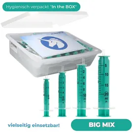 Horn Medical Spritzen-Set ohne Kanülen 25 x 2 ml, 25 x 5 ml, 10 x 10 ml, 10 x 20 ml