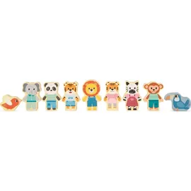 Small Foot Company Holzbausteine Jungle Friends (12768)