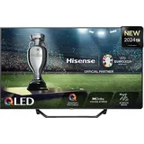 Hisense 55A7NQ QLED TV (Flat, 55 Zoll / 139 cm, HDR 4K, Ultra HD Smart-TV WLAN Grau 275 cd/m2