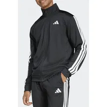 adidas 3 Stripes Tricot Regular, Trainingsjacke - Schwarz - M