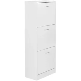 Möbel Boss Schuhkipper 50 x 125 x 24 cm weiß