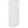 Möbel Boss Schuhkipper 50 x 125 x 24 cm weiß