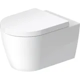 Duravit ME by Starck Wand-WC mit WC-Sitz Weiß HygieneGlaze