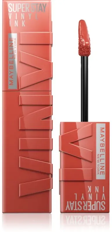 MAYBELLINE NEW YORK SuperStay Vinyl Ink langanhaltender flüssiger Lippenstift 125 KEEN 4.2 ml