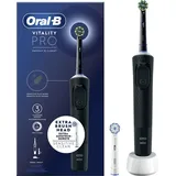 Oral B Vitality Pro D103 schwarz + Aufsatzbürste weiß