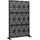 casa.pro Kilsturd Trennwand 180 x 120 cm Schwarz