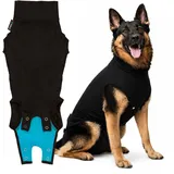 Suitical OP-Body Recovery Suit Hund Schwarz XL