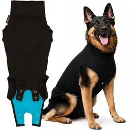 Suitical OP-Body Recovery Suit Hund Schwarz XL