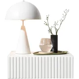 SchlafKONTOR Boxxx Nachtschrank, weiß, Holzwerkstoff, 1 Schubladen, 42x14x30 cm hängend, Schlafzimmer, Nachttische