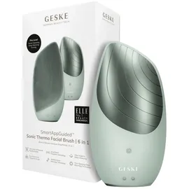 geske 6 in 1 Sonic Thermo Facial Brush green