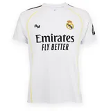 Air Val International Real Madrid Heimtrikot 25/26 Kinder Weiß Gr. 164
