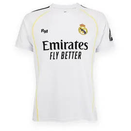 Air Val International Real Madrid Heimtrikot 25/26 Kinder Weiß Gr. 164