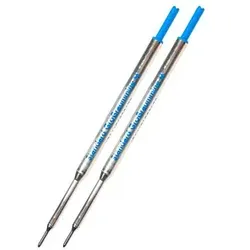 ONLINE® Kugelschreiberminen M blau, 2 St.