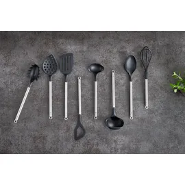 Rösle Basic Line Spaghettiheber mit Aufhängeöse, spülmaschinengeeignet, Silberfarben