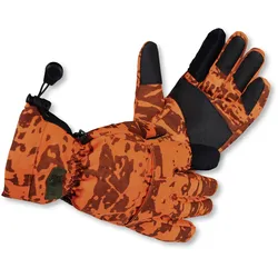 Skogen Jagdhandschuhe für Hundeführer, orange-camouflage, L