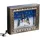 Infactory Weihnachts-Bilderrahmen Schneemannfamilie LEDs