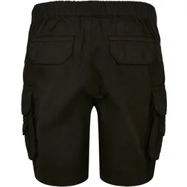 URBAN CLASSICS Double Cargo Shorts Black 122-128 cm