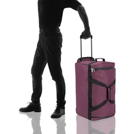 monzana Rollenreisetasche 2-Rollen 70 cm / 85 l violett