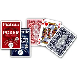 Piatnik Poker Classic Series, 1393, Rot/Schwarz