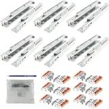 vasalat Blum Tandem plus Blumotion Vollauszug 560h, 520mm mit Kupplung für 6 Schubladen