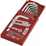 AMF Winkelschraubendrehersatz 911BM 8-tlg.Schiebekassette SW 2-10mm