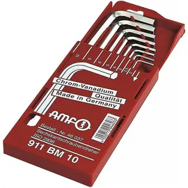 AMF Winkelschraubendrehersatz 911BM 8-tlg.Schiebekassette SW 2-10mm