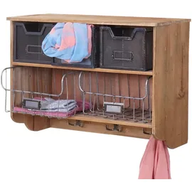 MCW Wandgarderobe A43-G Braun