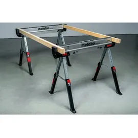 Metabo Arbeitsbock Stahl 820 mm Schwarz 2 Stk. klappbar