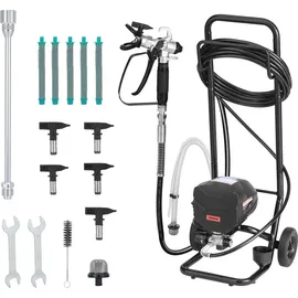 Vevor Airless-Farbspritzgerät Sprühgerät mit Standfuß 640 W 3000 psi