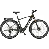 KTM MACINA SPORT SX PRIME - 28 Zoll 400Wh 12K Diamant - transparent gold (grey+gold) - 56 cm