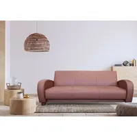 Aufklappbar 3 Sitzer Echtleder Couch Schlaffunktion Echt Leder Sofa Ledersofa
