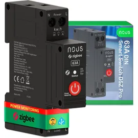 Nous D5Z Pro DIN Smart Switch ZigBee Zigbee3.0/32A/Messung (Schaltaktor)