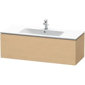 Duravit L-Cube 122x48,1cm, Ei Nat, 1 Ausz., wandhängend