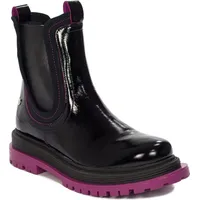 Damenlederstiefeletten Maciejka 06199 Schwarz 38 - Schwarz/Violett - 38
