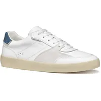 GEOX Herren U AFFILE B Sneaker, White/Avio, 45