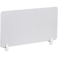 Beliani Trennwand, Split cremeweiß