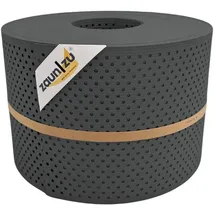 zaunzu® Doppelstabmattenzaun 50 m x 19 cm Anthrazit