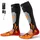 Vevor Beheizte Socken, Größe S, 5000 mAh Akku Wiederaufladbare Heizsocken mit 4 Heizstufen & APP-Steuerung, Fußwärmer für Outdoor, Angeln, Camping, Skifahren, Wandern, Unisex