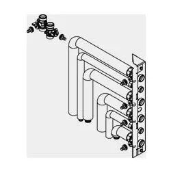 Viessmann Montagehilfe Aufputz nach rechts 2C ZK06227