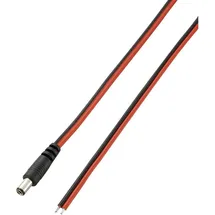 VOLTCRAFT VC-10906535 Niedervolt-Anschlusskabel Niedervolt-Stecker - 5.5 mm 2.5 mm 1 St.