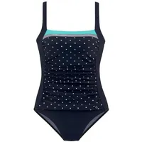 LASCANA Badeanzug Damen marine-türkis Gr.36 Cup B