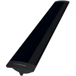 HEATSCOPE PURE schwarz [konvexer Infrarot-Heizstrahler]: mit Fernsteuerung - Heatscope