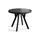 alpi meble Esstisch ausziehbar Ove - Schwarz, Ø: 80