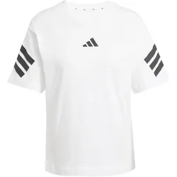 adidas Future Icons 3-Streifen T-Shirt Damen JE0238 - white S