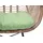 Mendler Esszimmerstuhl HWC-P17 Rattan grün