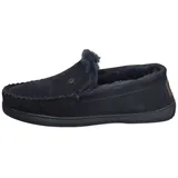 WARMBAT Grizzly Suede GRZ4410-45 Hausschuh Navy blau 47 EU