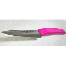 Ergo Chef's Messer im rosa Griff