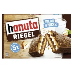 Ferrero Hanuta Riegel Milch & Nuss 5ST 172,5G